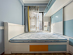 89平米现代简约风三室卧室装修效果图，门窗创意设计图