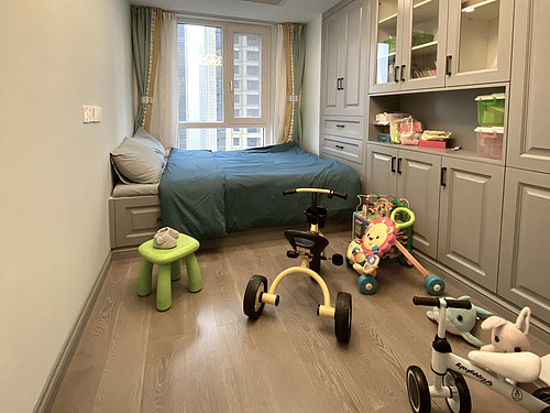 145平米美式风格四室儿童房装修效果图,衣柜创意设计图