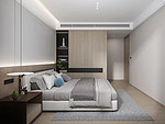 90平米现代简约风三室卧室装修效果图，墙面创意设计图