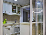 200平米三室厨房装修效果图，吊顶创意设计图