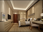 62平米现代简约风三室卧室装修效果图，背景墙创意设计图
