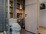 116平米现代简约风一室卫生间装修效果图，盥洗区创意设计图