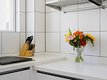 70平米日式风格三室厨房装修效果图，橱柜创意设计图