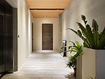 98平米现代简约风三室玄关装修效果图，创意设计图
