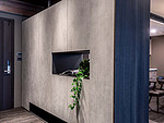 150平米现代简约风四室玄关装修效果图，衣柜创意设计图