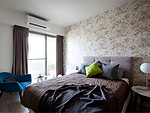 62平米现代简约风三室卧室装修效果图，背景墙创意设计图