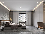 330平米轻奢风格四室卧室装修效果图，门窗创意设计图