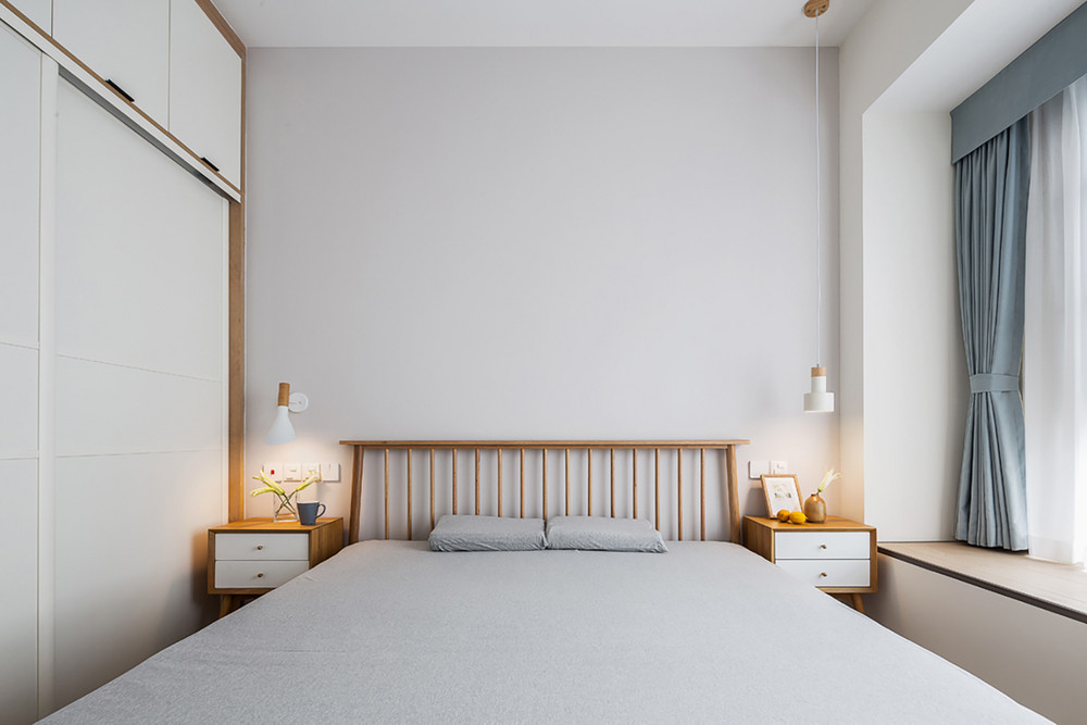 140平米地中海风格四室卧室装修效果图，背景墙创意设计图