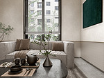 298平米轻奢风格复式客厅装修效果图，门窗创意设计图
