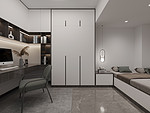 106平米现代简约风四室卧室装修效果图，衣柜创意设计图