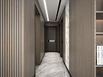 122平米轻奢风格四室玄关装修效果图，创意设计图