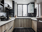 116平米现代简约风三室厨房装修效果图，橱柜创意设计图