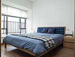 120平米现代简约风四室卧室装修效果图，背景墙创意设计图