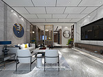 132平米新中式风格别墅客厅装修效果图，背景墙创意设计图