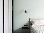 147平米现代简约风三室卧室装修效果图，背景墙创意设计图