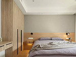134平米日式风格三室卧室装修效果图，软装创意设计图