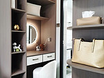 162平米现代简约风三室卧室装修效果图，收纳柜创意设计图
