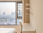 89平米现代简约风三室卧室装修效果图，软装创意设计图