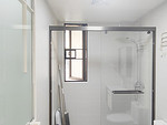102平米现代简约风三室卫生间装修效果图，盥洗区创意设计图