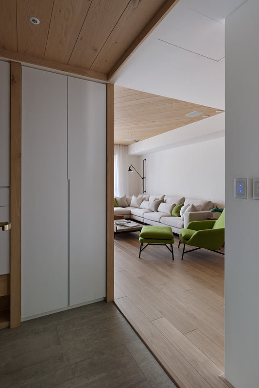 98平米北欧风格三室客厅装修效果图，软装创意设计图