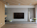 69平米北欧风格三室客厅装修效果图，软装创意设计图