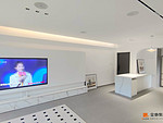 120平米现代简约风二室客厅装修效果图，沙发创意设计图