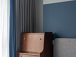 133平米现代简约风三室卧室装修效果图，收纳柜创意设计图
