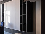 298平米轻奢风格五室客厅装修效果图，收纳柜创意设计图