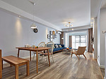 188平米北欧风格三室客餐厅装修效果图，灯饰创意设计图