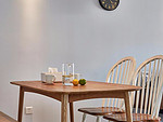111平米北欧风格三室餐厅装修效果图，餐桌创意设计图