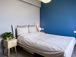 68平米北欧风格三室次卧装修效果图，软装创意设计图