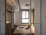 65平米现代简约风四室休闲室装修效果图，榻榻米创意设计图