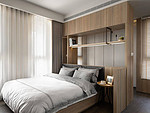 133平米现代简约风四室卧室装修效果图，收纳柜创意设计图