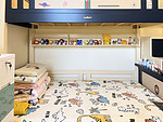 470平米北欧风格三室儿童房装修效果图，收纳柜创意设计图