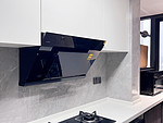 192平米现代简约风三室厨房装修效果图，橱柜创意设计图