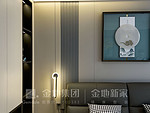 168平米现代简约风三室主卧装修效果图，衣柜创意设计图
