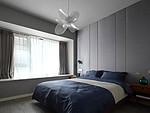 143平米现代简约风三室卧室装修效果图，飘窗创意设计图