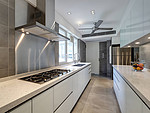 306平米简欧风格三室厨房装修效果图，橱柜创意设计图