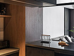 300平米现代简约风三室厨房装修效果图，橱柜创意设计图