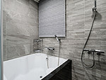 97平米北欧风格二室卫生间装修效果图，盥洗区创意设计图