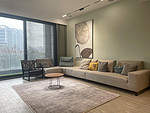 144平米混搭风格五室客厅装修效果图，沙发创意设计图