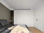 89平米现代简约风四室卧室装修效果图，衣柜创意设计图