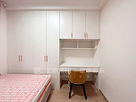 145平米现代简约风三室儿童房装修效果图，收纳柜创意设计图