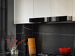 126平米现代简约风四室厨房装修效果图，橱柜创意设计图