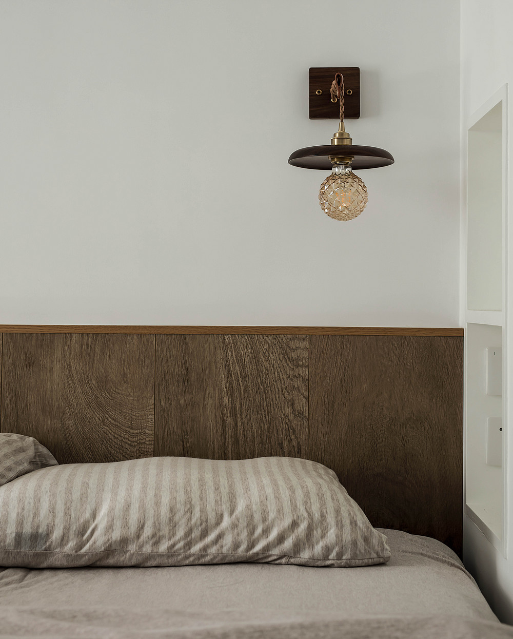 89平米北欧风格三室卧室装修效果图，软装创意设计图