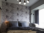 85平米北欧风格二室卧室装修效果图，飘窗创意设计图