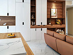 103平米北欧风格三室客厅装修效果图，沙发创意设计图