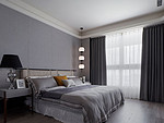107平米现代简约风四室卧室装修效果图，灯饰创意设计图