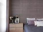 132平米新中式风格四室卧室装修效果图，灯饰创意设计图