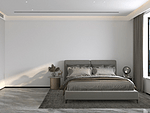 140平米轻奢风格四室卧室装修效果图，墙面创意设计图